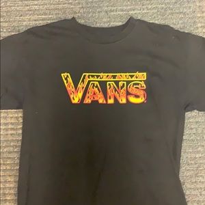 Vans men flaming tee